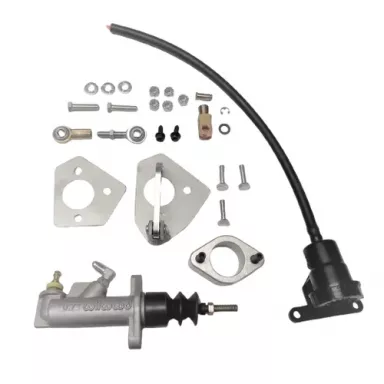 MDL LF Series 63-67 C2 Corvette Hydraulic Clutch Master, 0.700" Bore, Plastic Reservoir