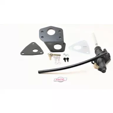MDL LF Series 68-72 Chevelle/ 67-72 BOP Hydraulic Clutch Master Kit, 0.750", Black Billet Reservoir