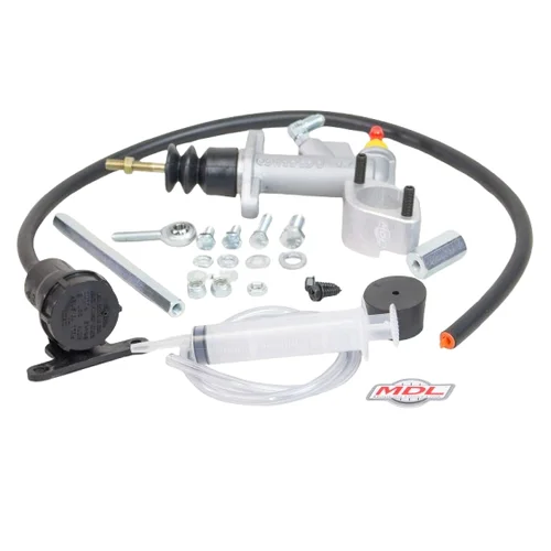 MDL LF Series 60-72 GM C10/C20 Hydraulic Master Kit, 0.750" Bore, Plastic Reservoir