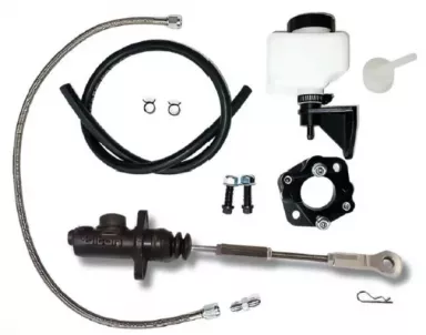 Bowler Hydraulic Clutch Master Kit | 1973-1987 Chevy C10/C20 | 0.750" Bore Remote Reservoir