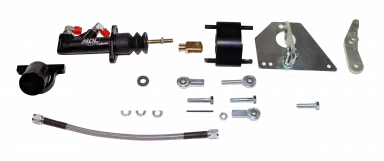 MDL New LF Series 60-65 Falcon/Comet Hydraulic Clutch Master Kit, Black Billet Reservoir
