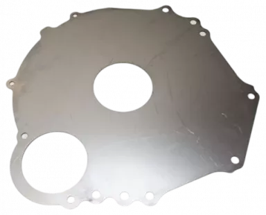 65-73 SBF-6-Bolt Block Plate / 3-4-Speed Bellhousing