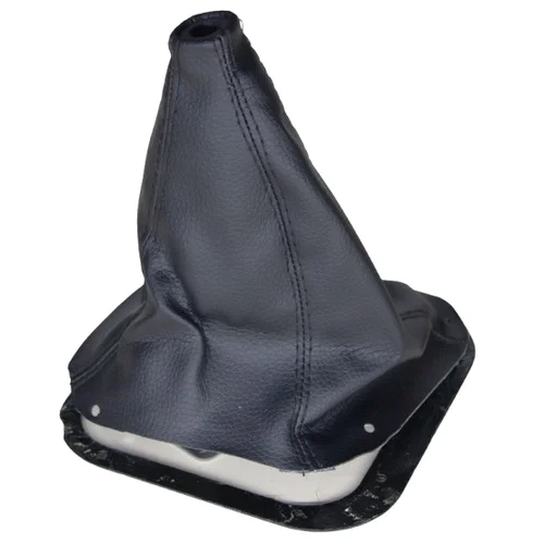 Shift Boot Only, 87-93 Mustang, Black Synthetic Leather : Modern