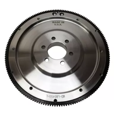 MDL Lighten Billet Steel Flywheel, Pontiac 76-84/ 326 Thru 455 w/Cb, 166 Tooth Register 2.485"