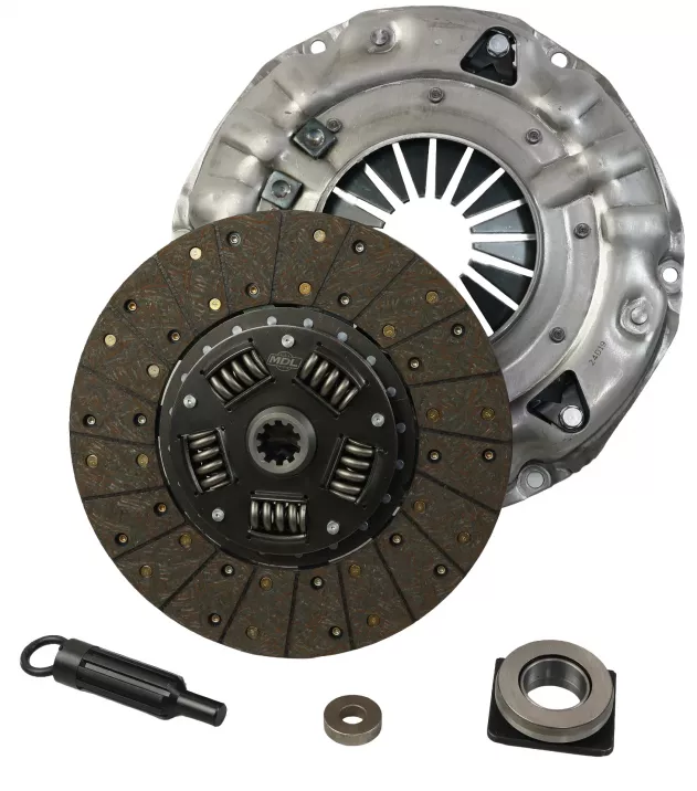 MDL Superior Ford 12-5/8" Eq Bolt Pattern, Organic Facings, 10 Spline 1-1/8", Mechanical Actution