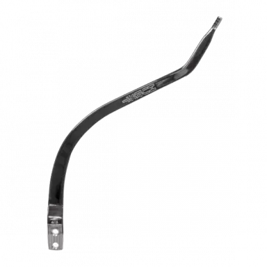 Shift Lever, Hurst, Chrome, 10.32" Back, 15.5' Tall, 3/8"-16 Thread