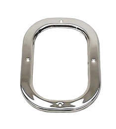 1969 Camaro Chrome Bezel Retainer Plate (No Console)