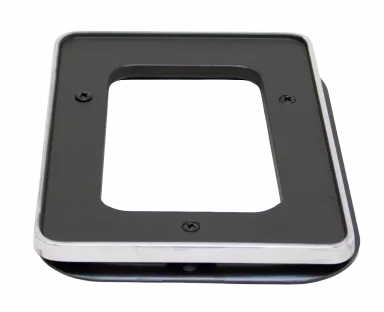 67-68 Camaro Bezel-Die Cast Shift Plate (No Console)w/Screws & Mounting Plate.