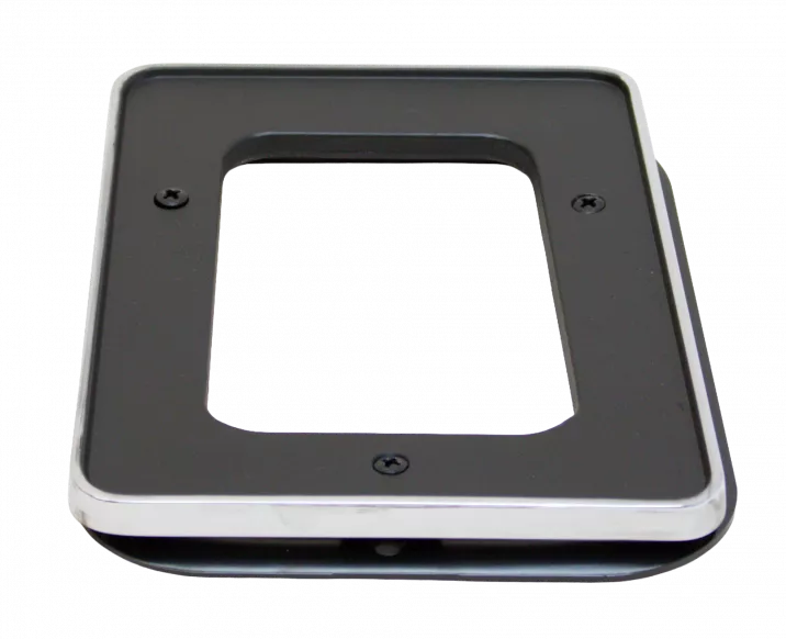 67-68 Camaro Bezel-Die Cast Shift Plate (No Console)w/Screws & Mounting Plate.