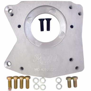 MDL, Ford Wide Pattern to Front Shift T5 Adapter Plate, (No Rotation)