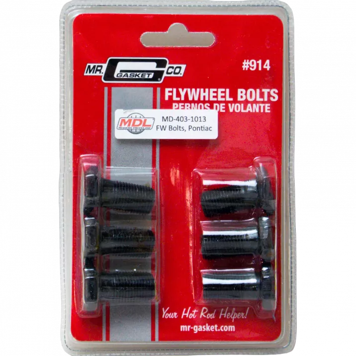 Flywheel Bolt Kit, AMC, Dodge, Plymouth, Pontiac
