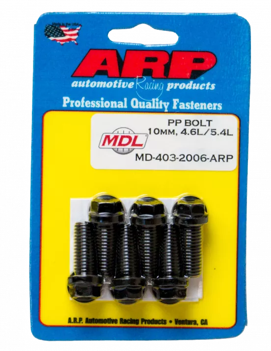 Pressure Plate Bolt Kit, 10mm ARP,  Ford 4.6L/5.0/5.4L & AMC (Set of 6)