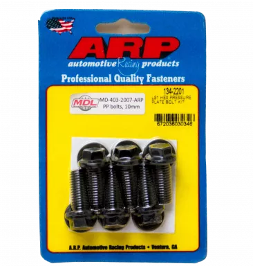 Pressure Plate Bolt Kit, 10mm X 1.5" , GM Gen III / LS (.750 OD)