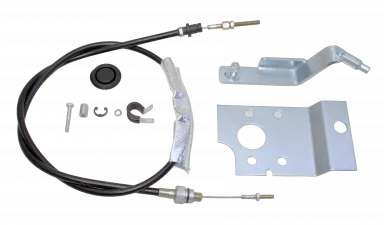 MDL, 1964.5-66 Mustang Clutch Cable Kit, (Cable Release Bellhousings)