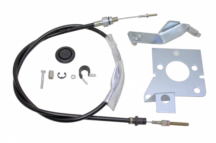 MDL 67-68 Mustang/Cougar Clutch Cable Kit (Cable Release Bellhousings)