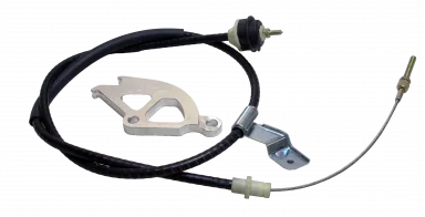 82-95 Mustang Adjustable Clutch Cable Kit w/Alum Quad M-7553-B302