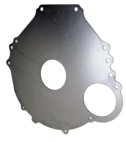 65-73 SBF-6-Bolt Block Plate / 3-4-Speed Bellhousing