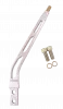 8" Billet Aluminum Lokar Layback Shift Lever | 3/8"-16 Thread | TREMEC