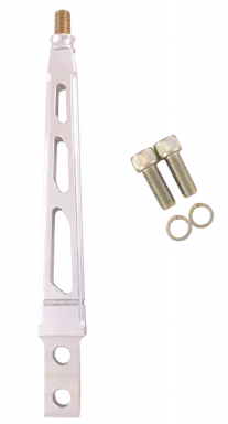 6" Billet Aluminum Straight Lokar Shift Lever-3/8"-16 Thread