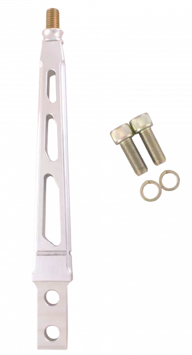 6" Billet Aluminum Straight Lokar Shift Lever-3/8"-16 Thread