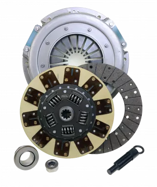 MDL Superior, Ford 10.4" Metric Clutch Set, Kevlar/Organic Facings, 10 Spline, Mechanical Actuation
