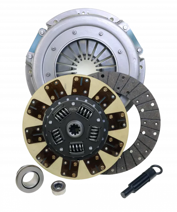 MDL Superior, Ford 10.4" Metric Clutch Set, Kevlar/Organic Facings, 10 Spline, Mechanical Actuation
