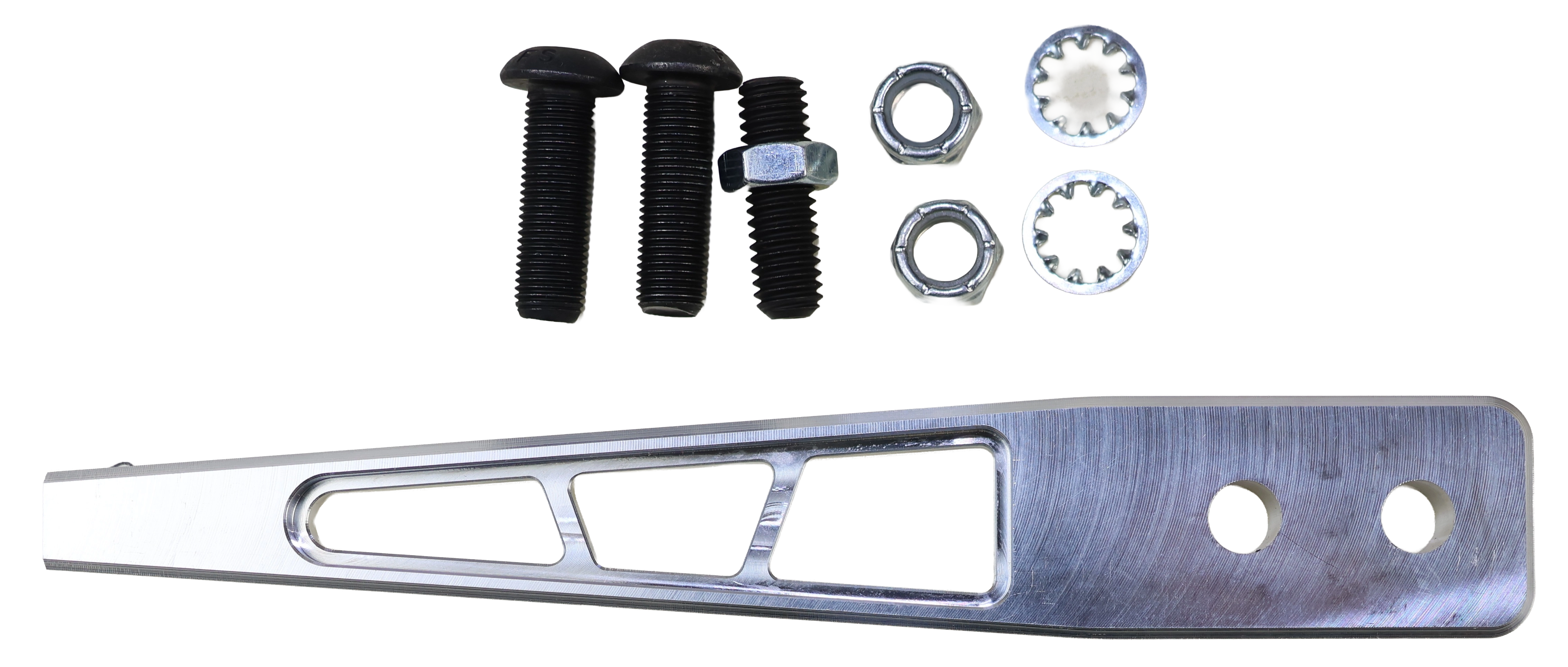 Bowler 8" Straight Billet Aluminum Shift Lever | Brushed | TKO/T56/LGT 700