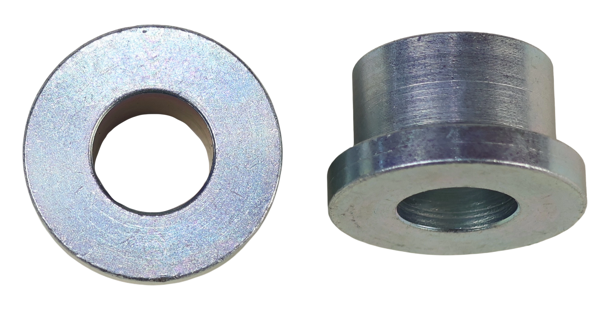 Steel Shift Lever Bushings | 1983-2004 Mustang | OEM to 3/8" Bolt Conversion