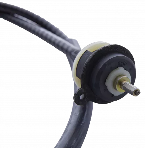 96-04 Mustang Adjustable Clutch cable kit W/alum Quad M-7553-D302