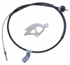 Adjustable Clutch Cable Kit with Aluminum Quadrant | 1996-2004 Mustang V8