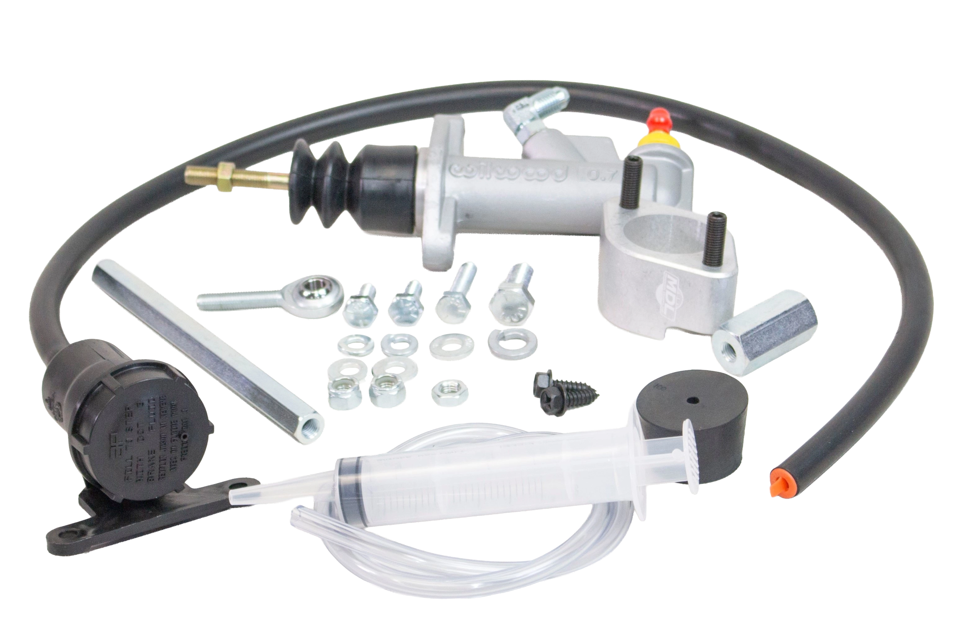 LF Series Hydraulic Master Kit | 1960-1972 Chevy C10/C20 | 0.700" Bore, Plastic Reservoir