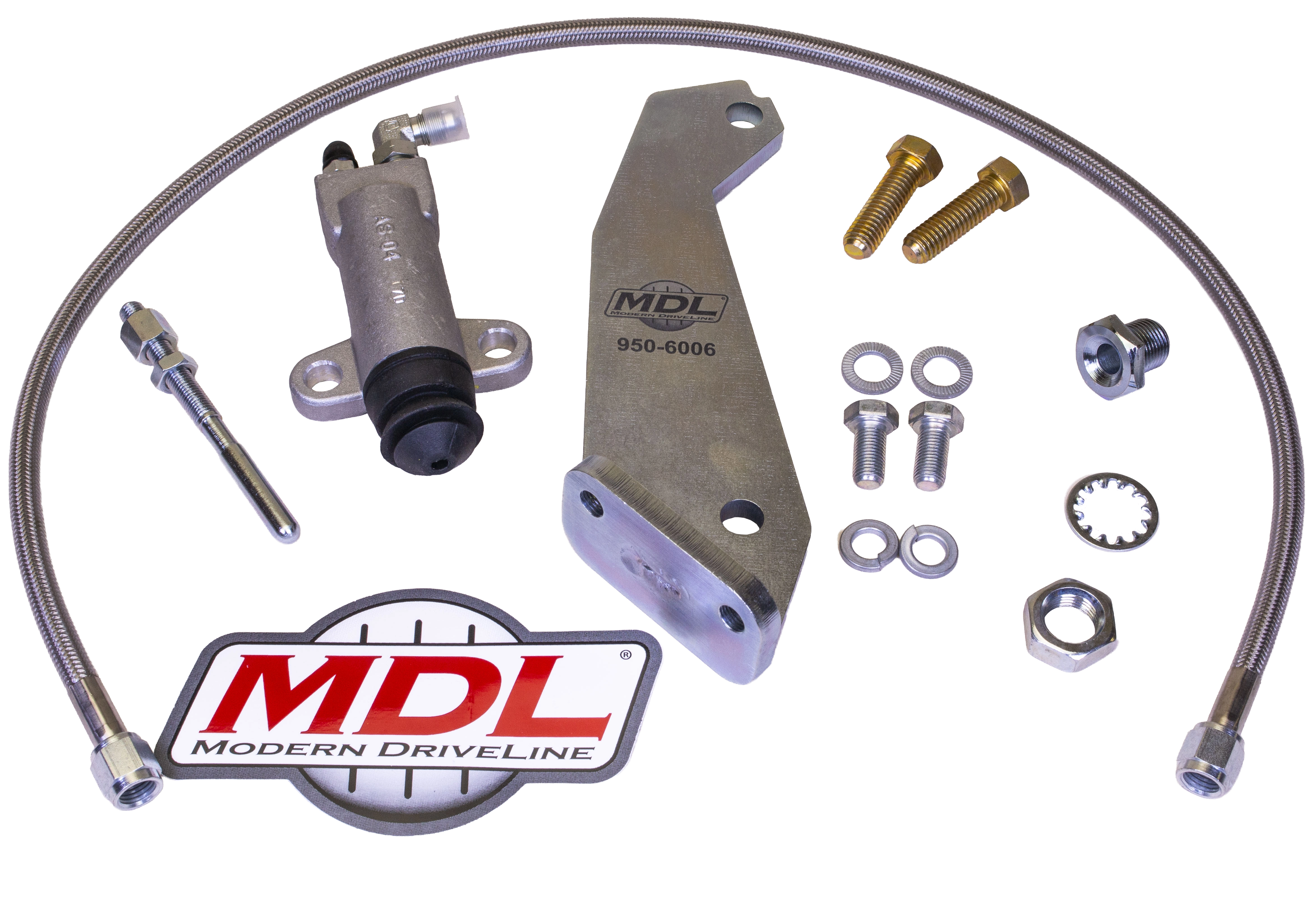 LF Series External Hydraulic Slave Kit | Ford Modular 4.6L/5.0L TKO/TKX Aluminum Bell