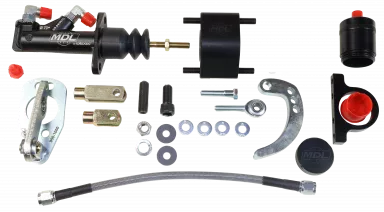 LF Series Hydraulic Clutch Master Kit | 1967-1970 Mustang/Cougar | Black Billet Reservoir