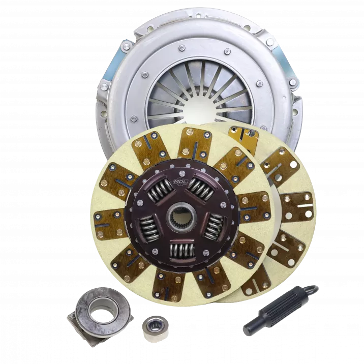 MDL Superior 10.4" Metric Clutch Set, Kevlar Facings, 26-Spline, Mechanical Actuation