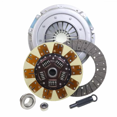 Superior Ford 10.4" Metric HD Clutch Set | Kevlar/Steel-Backed Organic | 26-Spline Cable Release