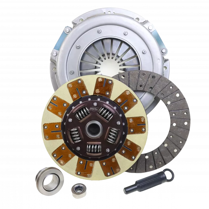 Superior Ford 10.4" Metric HD Clutch Set | Kevlar/Steel-Backed Organic | 26-Spline Cable Release