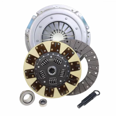 Superior 10.4" Metric Clutch Set | 86-95 Mustang 5.0L | Kevlar/Organic | 10-Spline | Cable Release