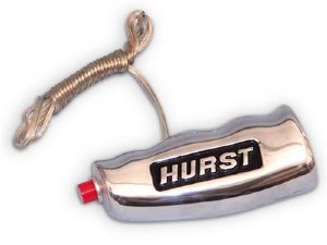Hurst T-handle Polished Alum w/ line lock 3/8-16 threads