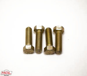 Bolt kit, Bellhousing to motor, Alum bellhousings, (set of 6), T-5/TKO