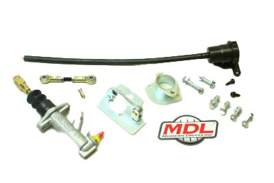 MDL LF Series 66-70 Fairlane, Falcon, 68-71 Torino Hyd Clutch Master Kit, .700", Plastic Reservoir