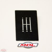 77-82 C3 Corvette 5-Speed Pattern Plate