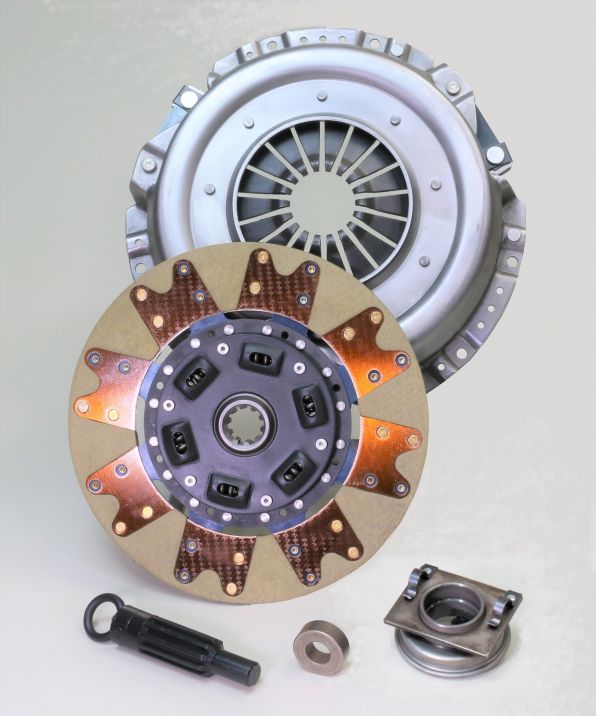 MDL Superior, Kevlar/Bronze, Ford 10" Long Pattern Clutch Assy, 10 Spline 1-1/16", Mechanical