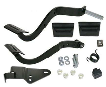 1963-66 SB Corvette-Clutch/brake pedal kit-Power brake