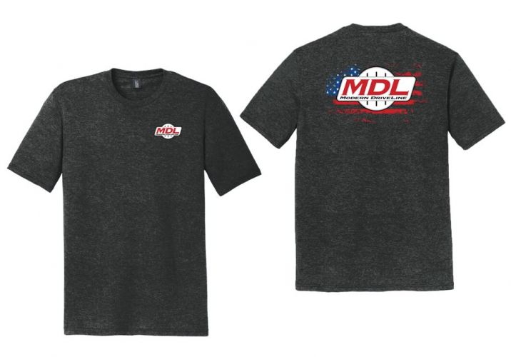 MDL T-Shirt, Black, XXL