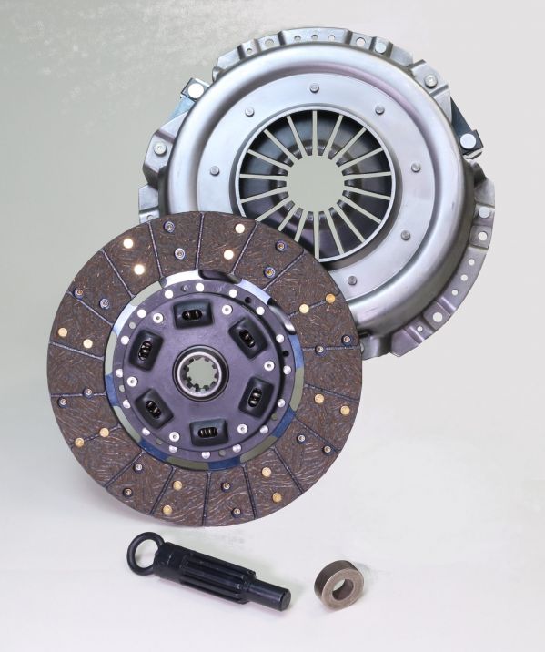 MDL Superior, Ford Flathead 10" Long PP Clutch Set, Organic facings, 10 Spline, Hydraulic Release