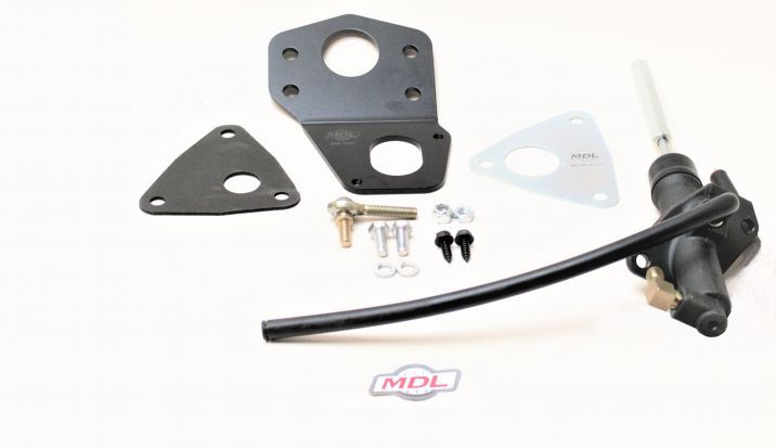 MDL LF Series 68-72 Chevelle/ 67-72 BOP Hydrualic Clutch Master Kit, .750", Silver Billet Reservoir
