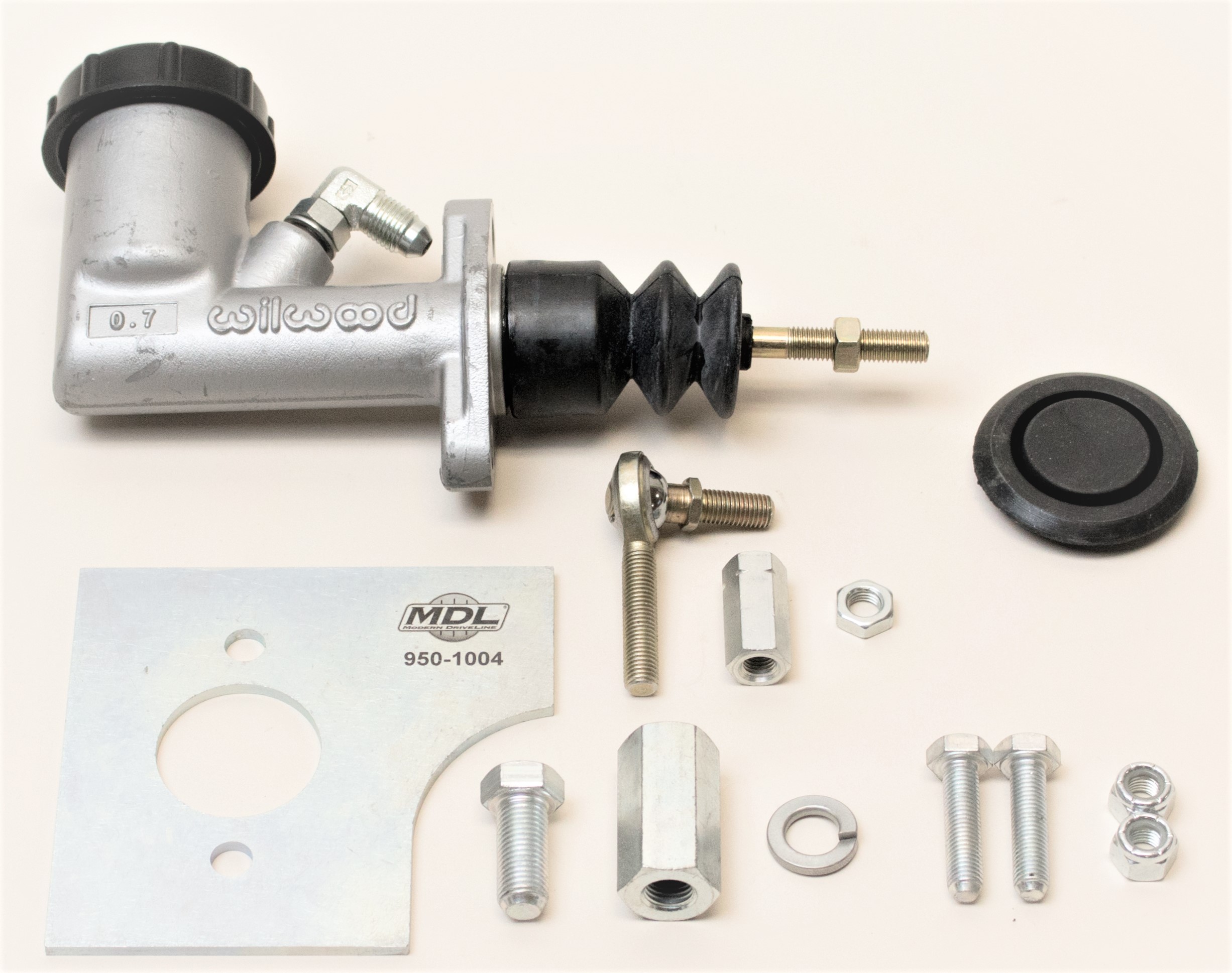 5557 Tri5 Chevy LF Series Hydraulic Clutch Master Kit with integral