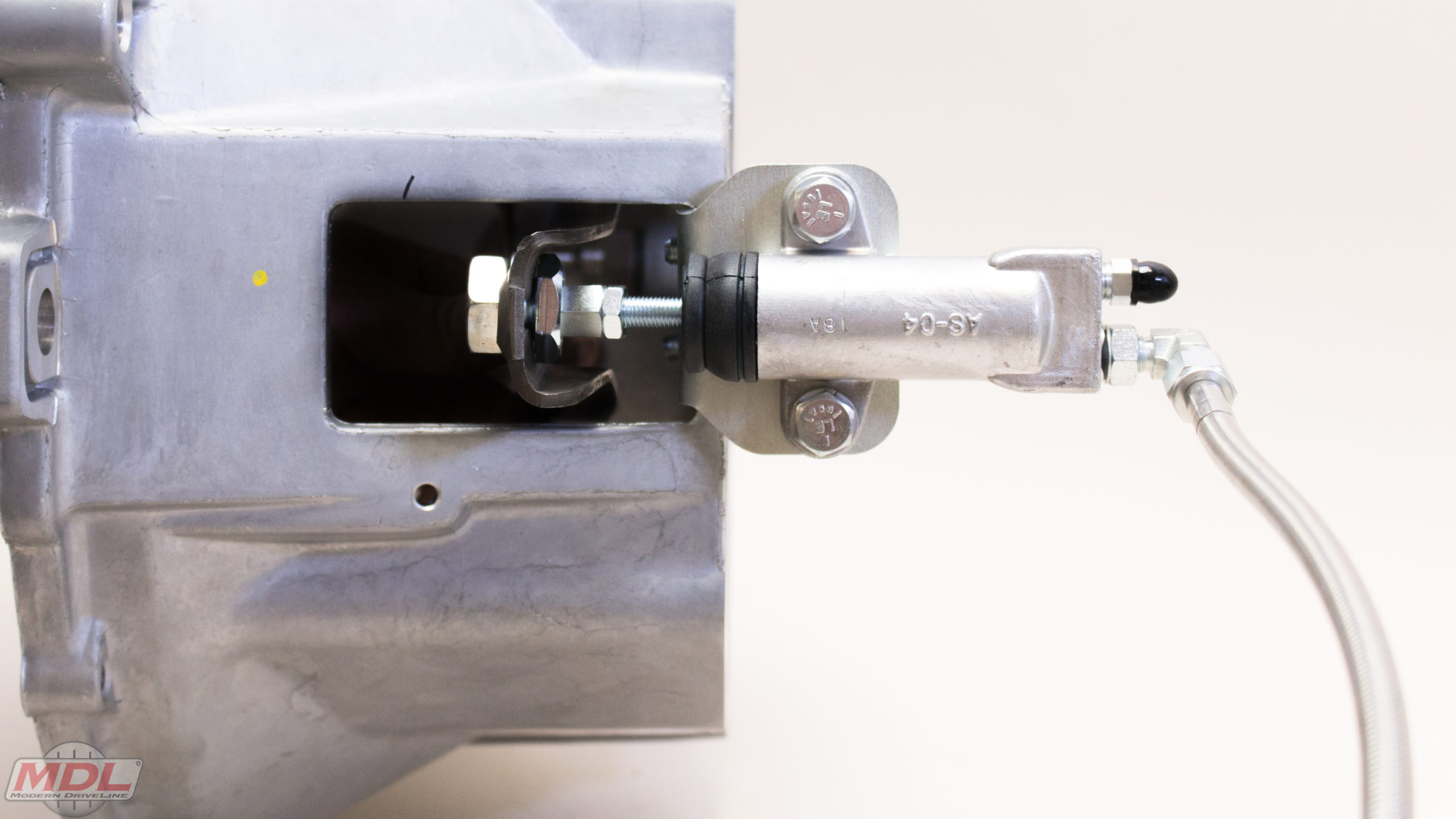 7993 SBF MDL Aluminum Bellhousing External Hydraulic Slave Kit for T5