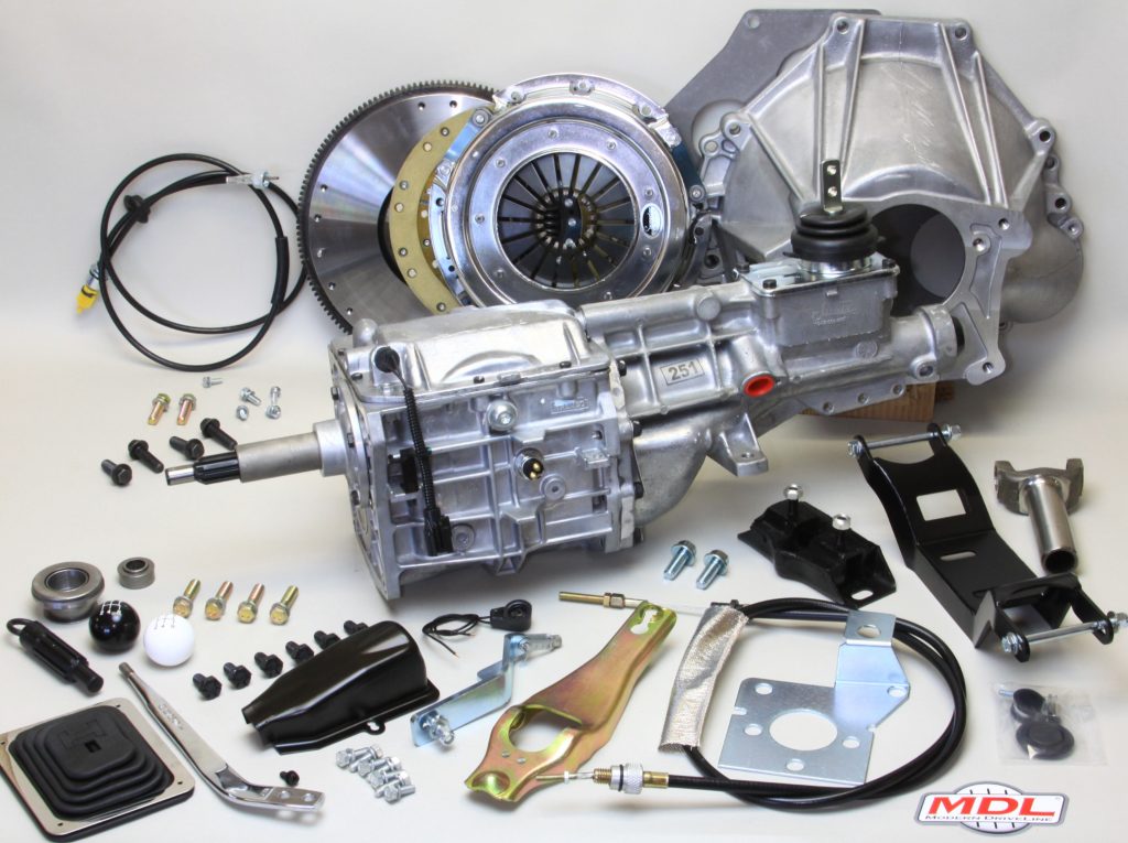 Automatic transmission to TREMEC T5 small block swap Modern Driveline