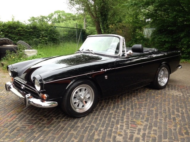 Sunbeam Tiger Alpine 2x phares Conversion marque d'homologation E Sunbeam Tiger Alpine 2x phares Conversion marque d'homologation E